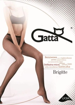 Ciorapi tip plasă cu ochiuri foarte mici, Gatta Brigitte 06 Nero - Img 7