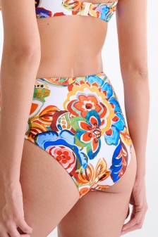 Lisca Mexico 41756, Slip de baie cu talie înaltă, Coral