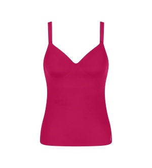 Maieu cu sutien Lift up integrat, Sloggi ZERO Feel 2.0 THE UP Bra Shirt Ciclam - Img 5
