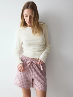 Pantaloni scurți de pijama din bumbac, Triumph Mix & Match Shorts 01