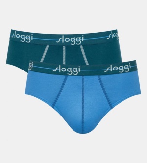 Set de 2 chiloti bărbați, Sloggi men Start Midi
