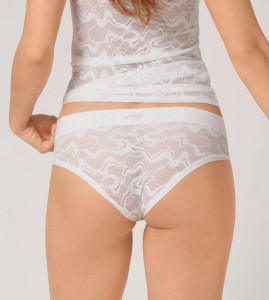 Slip cu talie joasă, Sloggi GO Allround Lace Hipster - Img 2
