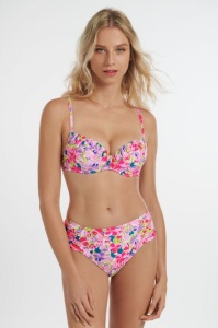 Slip de baie cu talie înaltă, Lisca Napoli 41609 - Img 4