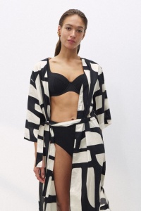 Slip de baie reglabil, design retro, talie maxi, Triumph Summer Twist Maxi - Img 5