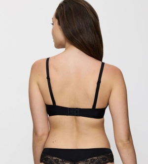 Sutien buretat cu bretele detașabile, Triumph Lovely Micro WHPM Negru - Img 10