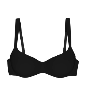 Sutien cu armătură inovatoare, Triumph Body Make-Up Illusion Balconette Negru - Img 5