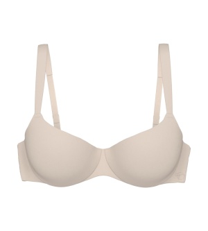 Sutien cu armătură inovatoare, Triumph Body Make-Up Illusion Balconette Bej - Img 5
