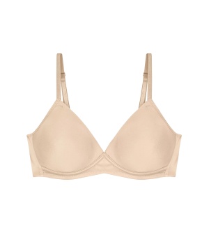 Sutien cu cupe buretate respirabile, Triumph Soft Sensation P Bej - Img 5