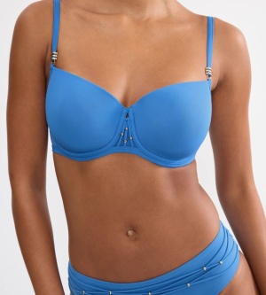 Sutien de baie balconette, Triumph Palina Love by the Sea WP Albastru - Img 3