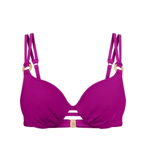 Sutien de baie cu armătură și cupe buretate, Triumph Summer Twist WP 01 Mov - Img 5