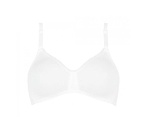 Sutien din bumbac fără armătură, Sloggi Basic+ N Alb - Img 5