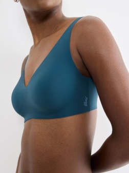 Sutien fără armătură, Sloggi ZERO Feel 2.0 Soft bra Albastru - Img 3
