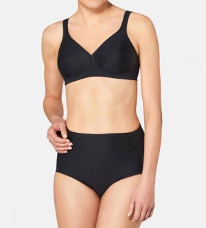 Sutien fără armătură, Triumph Modern Soft+Cotton N Negru - Img 9