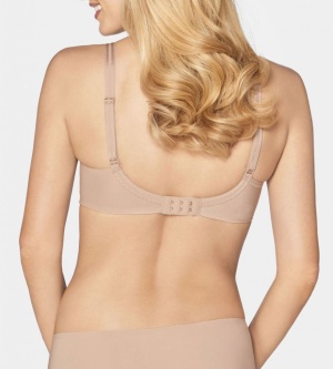 Sutien minimizer cu armătură pentru modelarea bustului, Triumph Urban Minimizer W, Bej - Img 2