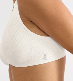 Sutien push-up fără armătură, Sloggi ZERO Feel Bliss THE UP P Bra Crem - Img 3