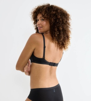 Sutien push-up invizibil, Sloggi ZERO Feel Air THE UP Push Up Negru - Img 2