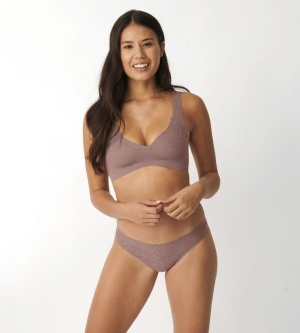 Bustieră cu burete detașabil, Sloggi Zero Feel Lace 2.0 Bralette - Img 5