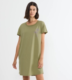 Cămașă de noapte, Triumph Nightdresses NDK Verde