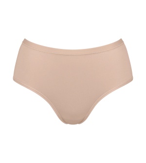 Chilot damă midi din bumbac organic, Sloggi GO Daily Cotton Midi Bej - Img 5