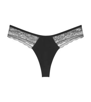 Chiloți tanga, Triumph Comfort Allure String Negru - Img 5