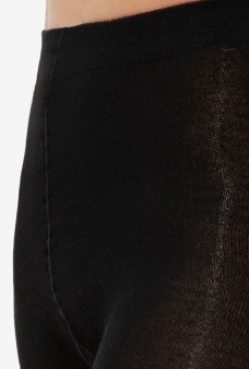 Ciorapi cu lână și bumbac, Gatta Touch of Wool 40 Den Nero  - Img 4