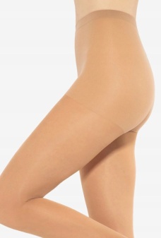 Ciorapi semi-mate cu lycra, Gatta Laura 40 Den culoare Golden - Img 3