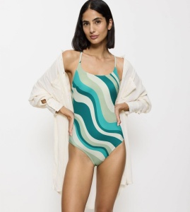 Costum de baie întreg cu cupe buretate Triumph, Summer Mix & Match OP 04 - Img 1