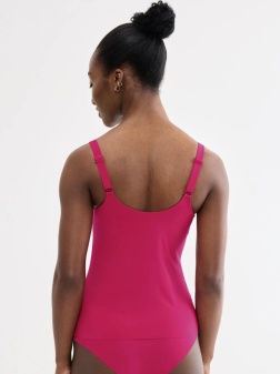 Maieu cu sutien Lift up integrat, Sloggi ZERO Feel 2.0 THE UP Bra Shirt Ciclam - Img 2