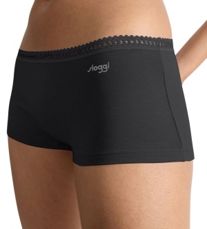 Pachet de 3 chiloți Sloggi GO Crush Short C3P Negru - Img 12