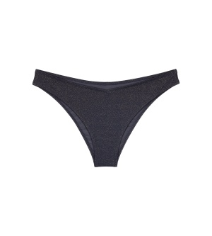 Slip de baie tip brazilian din lurex strălucitor, Triumph Summer Sunset Brazilian 01 Negru - Img 5