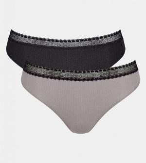 Sloggi GO Ribbed Tai C2P Set 2 bucati