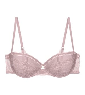 Sutien balconette cu armătură, Triumph Comfort Allure WH Roz - Img 5