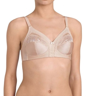 Sutien clasic, fără armătură, Triumph Claudette 104 N Bej - Img 3