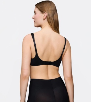 Sutien cu armătură inovatoare, Triumph Body Make-Up Illusion Balconette Negru - Img 2