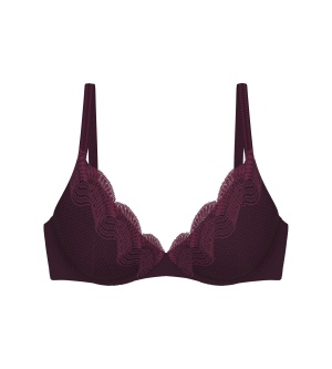 Sutien push-up, Triumph Comfort Glam WHU Bordo - Img 5