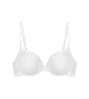 Sutien push-up Triumph Lovely Micro WHUM Alb - Img 5