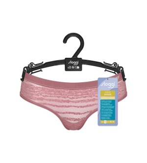 Boxeri din dantelă, Sloggi FREE Evolve Hipster Lace Roz - Img 7