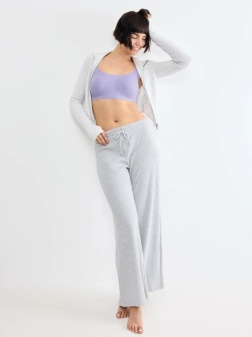 Bustieră fără cusături din dantelă, Sloggi ZERO Feel Bliss Top Lila - Img 4