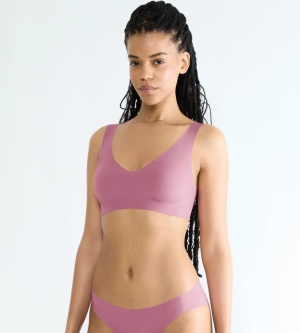 Bustieră invizibilă, Sloggi ZERO Feel 2.0 Bralette Roz