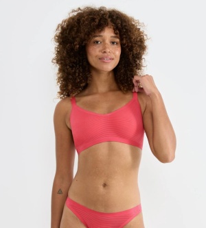 Bustieră invizibilă Sloggi ZERO Feel Air Bralette Coral