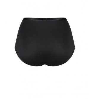 Chilot clasic cu talie înaltă, Sloggi Romance Maxi Negru - Img 5