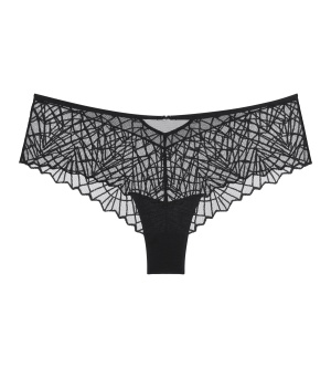 Chilot hipster cu tulle transparent, Triumph That Night In Vegas Hipster Negru - Img 5