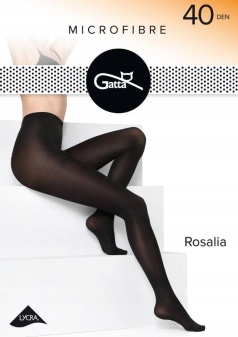 Ciorapi pantaloni din microfibră, semiopaci, mați, Gatta Rosalia 40 DEN Grigio - Img 2