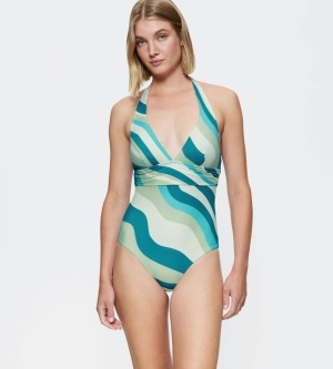 Costum de baie întreg cu cupe burete detașabile, Triumph Summer Mix & Match OP Plunge - Img 3