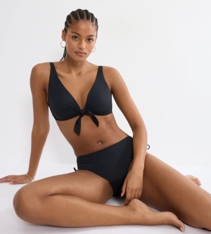 Sutien de baie cu armătură și decolteu adânc, Triumph Summer Twist W Negru - Img 4