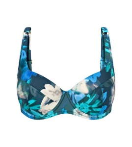 Sutien de baie cu sârmă și cupe buretate, Triumph Summer Fleur WP 01 - Img 5