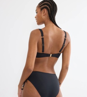 Sutien de baie minimizer, trisegmentat, Triumph Summer Twist W 01 Negru - Img 2