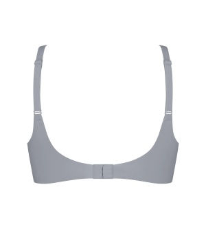 Sutien push-up cu burete detașabil, fără armătură, Sloggi ZERO Feel 2.0 THE UP P Bra Gri - Img 6