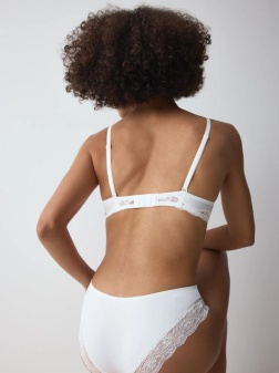 Sutien push-up Triumph Lovely Micro WHUM Alb - Img 2