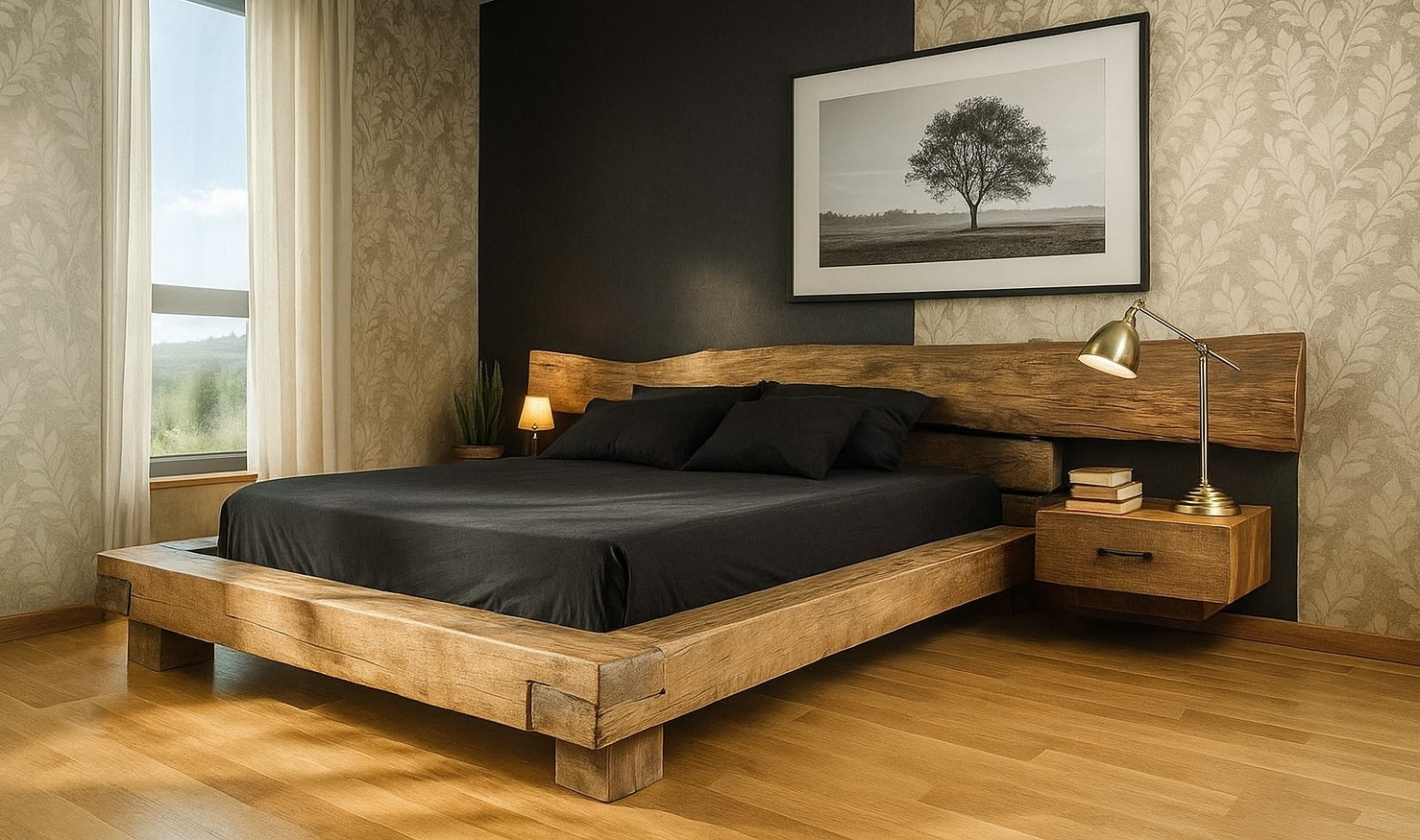 Dormitor Rustic Art